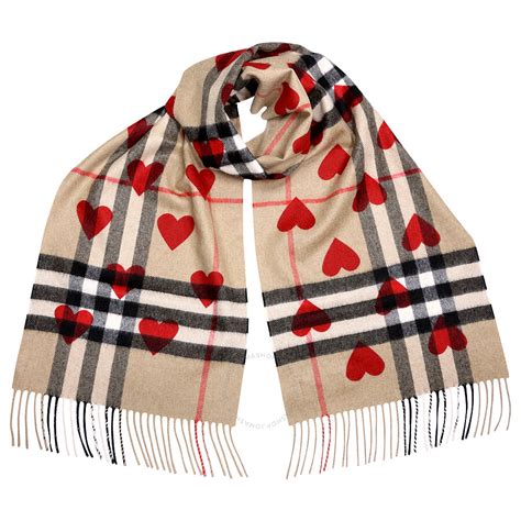 burberry red heart scarf|Burberry scarf red flag.